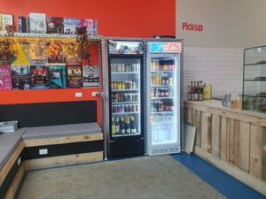Craft beers and soft drinks at Tony's Pizza in Palmerston North