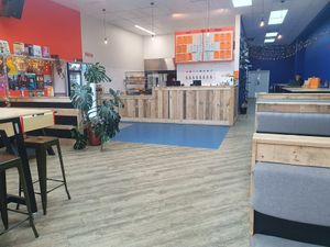 Indoors at Tony's Pizza in Palmerston North