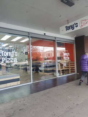 Find this near the north point of Palmy's central square at Tony's Pizza in Palmerston North