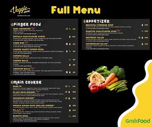 Our full Menu. For further images visit us on Grab Food.  at Veggie Junk Food & Bar in Ho Chi Minh City