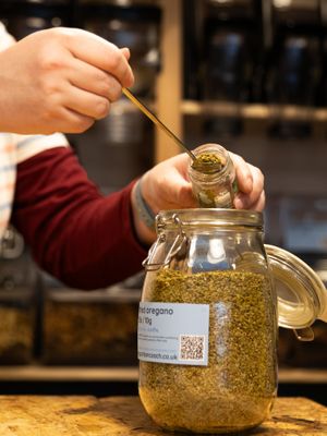 I stock a wide range of herbs and spices as refills so you don't need to keep buying jars, just top up what you already have! at My Carbon Coach in Taunton