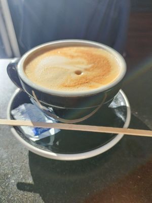 Oat latte at Jane on Larkin in San Francisco