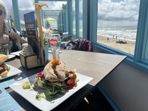 Vegan broodje   at Zee en Zo in Petten