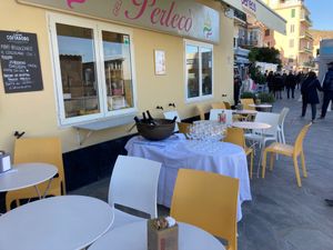 Il dehor esterno at Perlecò in Alassio