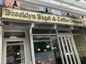 Front at Brooklyn Bagel & Coffee Co in New York City