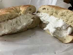   at Brooklyn Bagel & Coffee Co in New York City