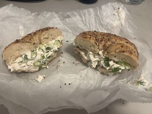   at Brooklyn Bagel & Coffee Co in New York City