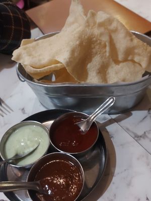 Poppadams at Silka - Borough Market in South East London