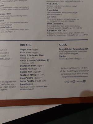 Menu at Silka - Borough Market in South East London