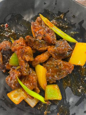 Chili mushroom at Crispy Dosa in Milton Keynes