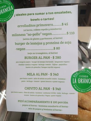  at Tienda Natural La Granola in Montevideo