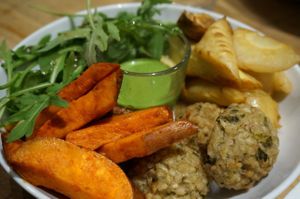 Croustillants de sarrasin at Cafe Pinson - Marais in Paris