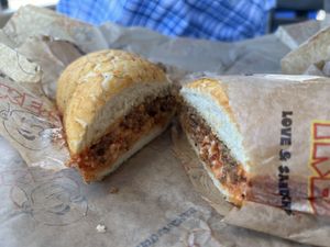   at Ike's in Cupertino