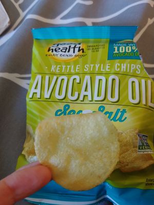 Okay chips nice option at Ike's in Cupertino