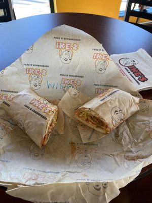 Meatless Mike at Ike's in Cupertino