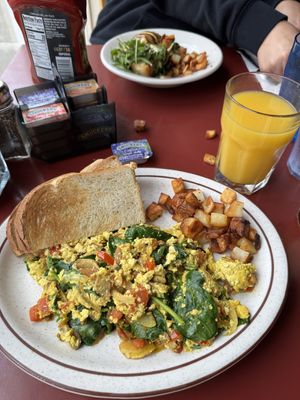   at Hobee's in Belmont