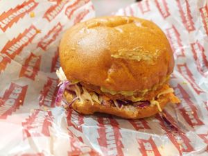 ***Beef*** burger at Thunder Vegan - La Latina  in Madrid