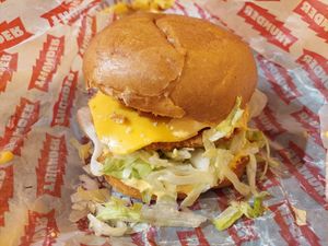 Chickn burger at Thunder Vegan - La Latina  in Madrid