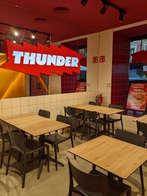 inside at Thunder Vegan - La Latina  in Madrid