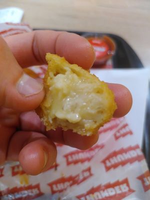 Cheezeball inside at Thunder Vegan - La Latina  in Madrid