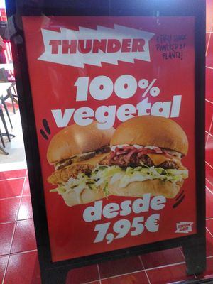  at Thunder Vegan - La Latina  in Madrid