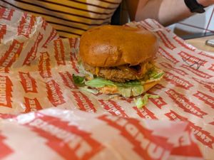 Thunder burger at Thunder Vegan - La Latina  in Madrid