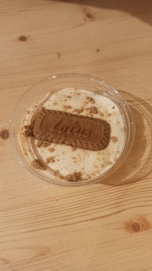 Cheesecake de lotus at Thunder Vegan - La Latina  in Madrid