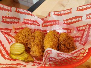 Thunder wings at Thunder Vegan - La Latina  in Madrid