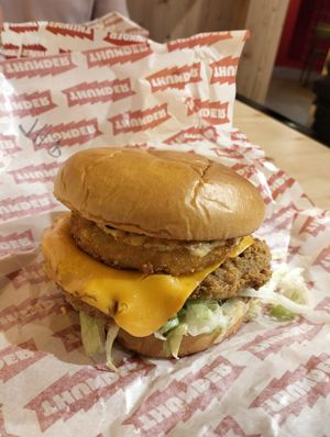 Hamburguesa thunder! at Thunder Vegan - La Latina  in Madrid