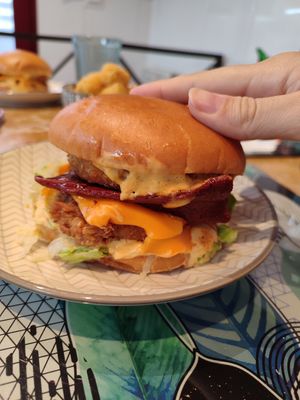 Hamburguesa Thunder at Thunder Vegan - La Latina  in Madrid