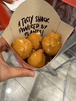 Cheese balls  at Thunder Vegan - La Latina  in Madrid