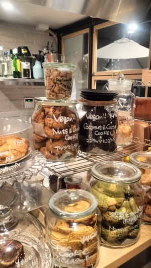 Vegan cookies at Vaji Spice in Tokyo