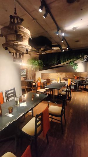 Interior at Vaji Spice in Tokyo
