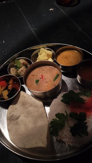 Vegan Thali at Vaji Spice in Tokyo