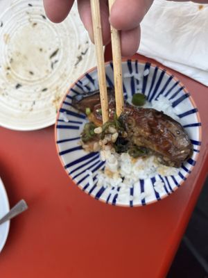 Aubergine, mmmh!  at Izakaya Nozomi in Luzern