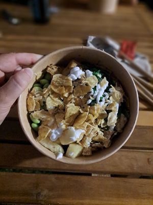 Las Vegan poke at Poke Garden in Lazise