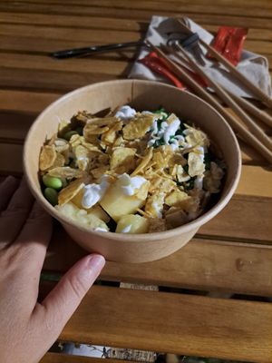 Las Vegan Poke at Poke Garden in Lazise