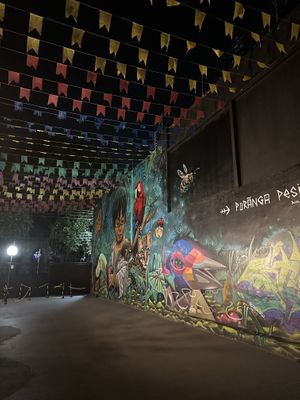 Courtyard  at Angatu Cafe Unidade Centro in Manaus