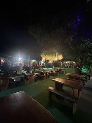 OUTSIDE tables   at Angatu Cafe Unidade Centro in Manaus