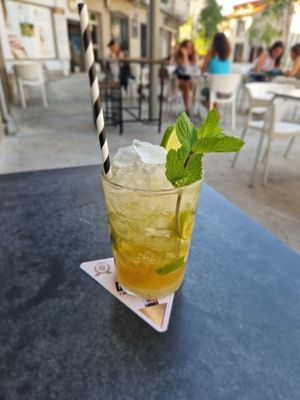 Ohne Alkohol mojito at O Encontro Gastrobar in Pontevedra
