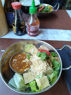 Fried tofu at Better than Hungry - Antwerp in Antwerpen