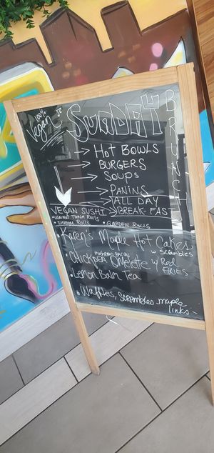  at Plants & Poets Cafe in Newark