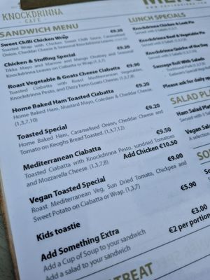  at Knockdrinna Cafe in Kilkenny