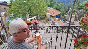 Don't look down... at Il Convivio del Sacro Monte in Varese