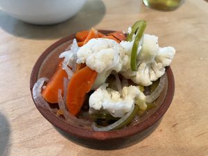 escabeche  at Güero in Portland