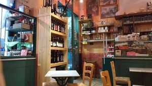 Old timey shop look at Torteria Olsen in Turin