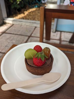 Chocolate Tart at O Plant-based - Nguyễn Đình Chiểu in Ho Chi Minh City