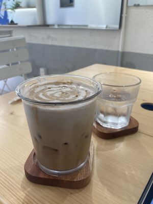 Maple cinnamon latte  at O Plant-based - Nguyễn Đình Chiểu in Ho Chi Minh City