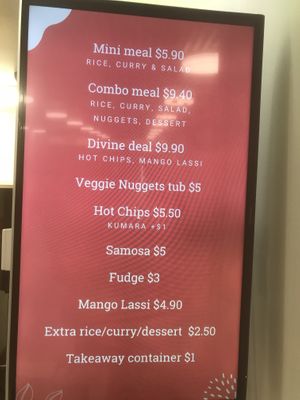 Menu  at Conscious Eats in Auckland