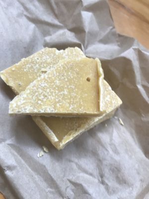 Chickpea fudge  at Conscious Eats in Auckland